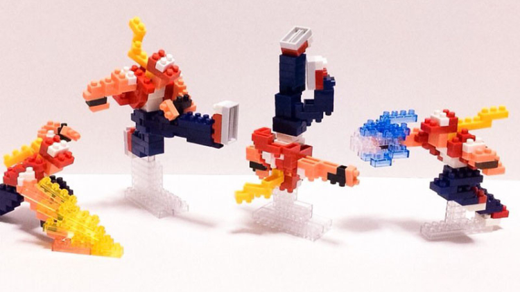 Seniman Ini Reka Adegan Dalam Game Fighting dengan Lego