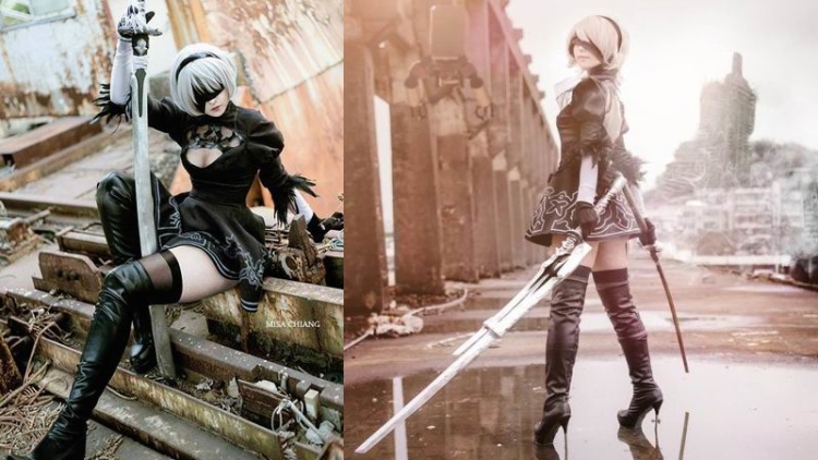Dua Cosplayer NierAutomata dari Taiwan Jadi Viral di Jepang Dua Cosplayer NierAutomata dari Taiwan Jadi Viral di Jepang