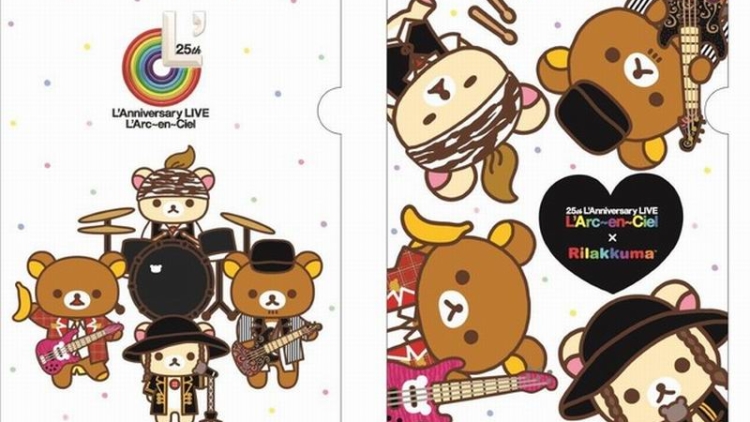 L'Arkkuma, Kolaborasi Super Imut Antara L'Arc~en~Ciel & Rilakkuma (2)