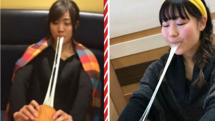 Wow, Burger Jepang Ini Berisi Keju Yang Elastis, Bisa Melar Hingga 45 cm! (1) Wow, Burger Jepang Ini Berisi Keju Yang Elastis, Bisa Melar Hingga 45 cm! (1)