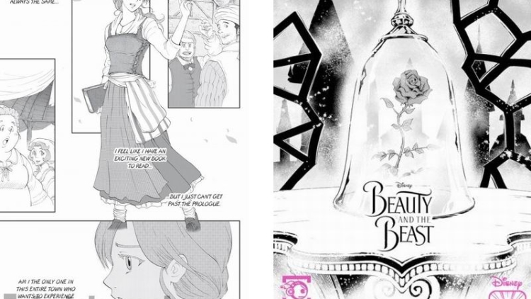 Kisah Beauty and the Beast Diadaptasi Dalam Bentuk Manga