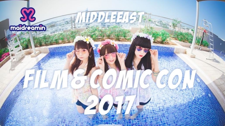 maidreamin Memikat Fans di Dubai Dalam Ajang Middle East Film and Comicon