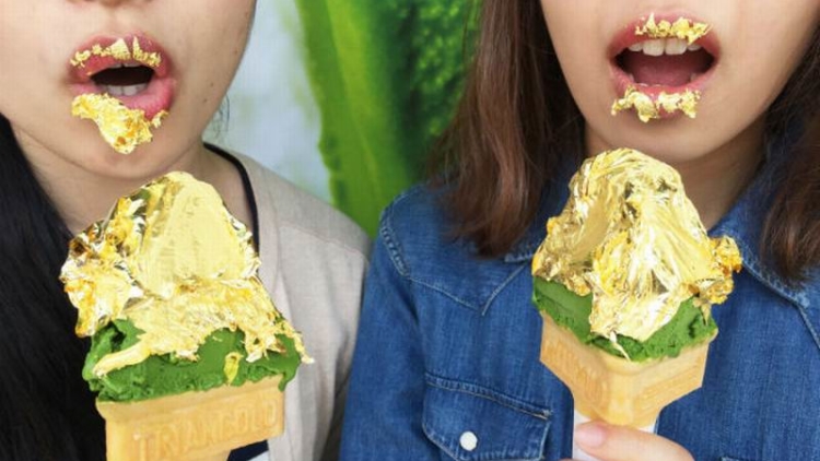 Es Krim Matcha Berlapis Emas Telah Hadir Di Jepang Mau Coba Berita