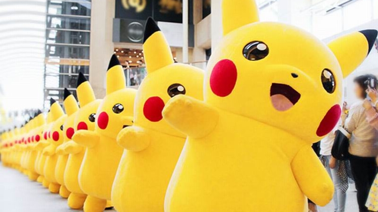 1500 Pikachu di Yokohama Menyerbu Daratan, Udara, dan Perairan, Kawaii! (1)