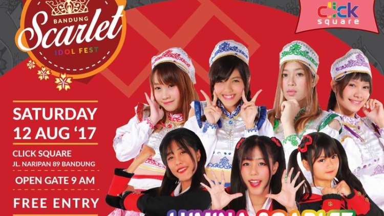 Bandung Scarlet Idol Fest 2017, 12 Agustus 2017 - Click Square, Bandung Bandung Scarlet Idol Fest 2017, 12 Agustus 2017 - Click Square, Bandung