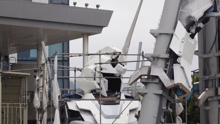 Ditargetkan Selesai Musim Gugur, Netizen Unggah Video Antena Kepala Gundam Bergerak Ditargetkan Selesai Musim Gugur, Netizen Unggah Video Antena Kepala Gundam Bergerak