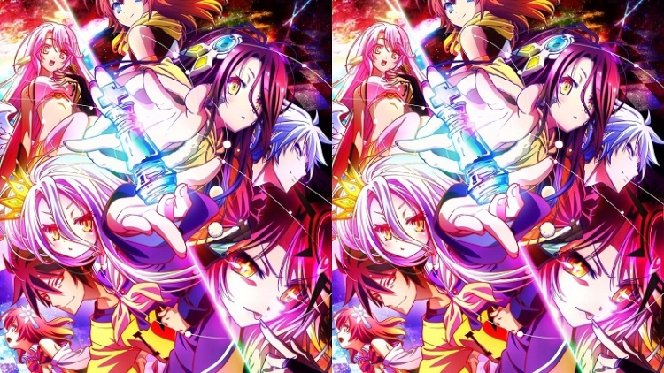 Нет игры нет жизни джутсу. Рику и Шуви Сора и Широ. Шуви и Рику. No game no Life Zero.