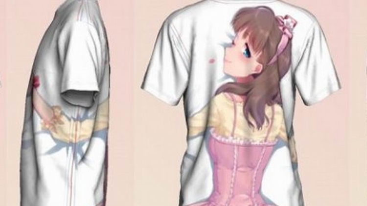 Ilustrator Jepang T-Shirt Otaku