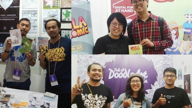 Inilah Beberapa Kreator, Komikus & Komunitas Yang Turut Memeriahkan Ajang Popcon Asia 2017