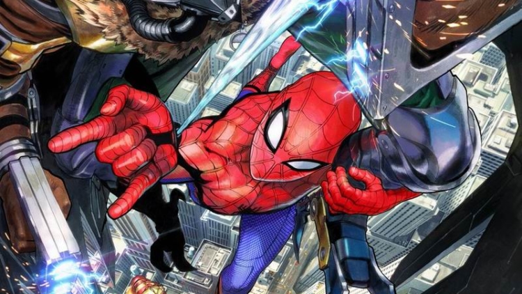 Mangaka Yusuke Murata Gambar Poster Film Spider-Man Mangaka Yusuke Murata Gambar Poster Film Spider-Man