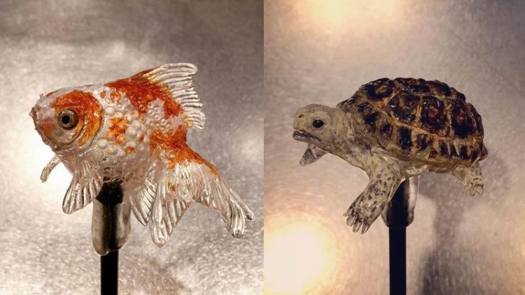 Seniman Jepang Kembali Ciptakan Lolipop Berbentuk Hewan Yang Realistis (1)