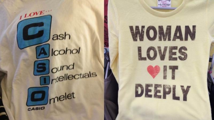 Aneka Kaus di Jepang Dengan Tulisan Berbahasa Inggris Yang Bikin Gagal Paham (1)