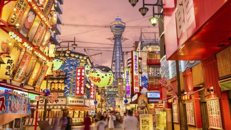 Osaka at Shinsekai