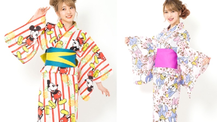 Berkolaborasi Dengan Disney, Poneycomb Tokyo Luncurkan Yukata Cantik Untuk Musim Panas