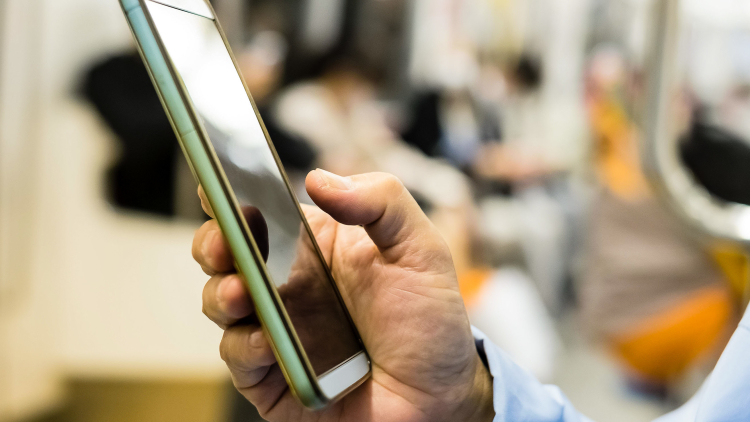 business man use the smartphone business man use the smartphone