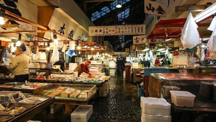 Tsukiji Fish Market - japan-guide