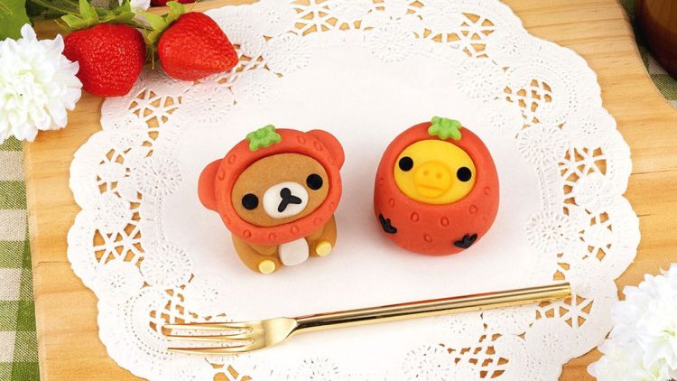 Manisan Stroberi Rilakkuma