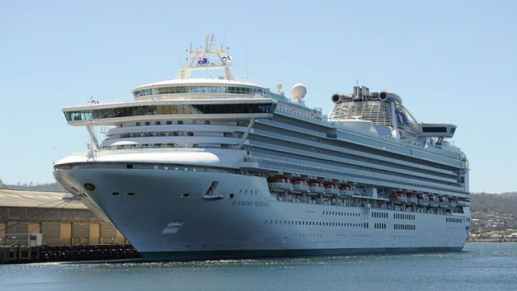 Diamond Princess (wikipedia via soranews24.com) Diamond Princess (wikipedia via soranews24.com)