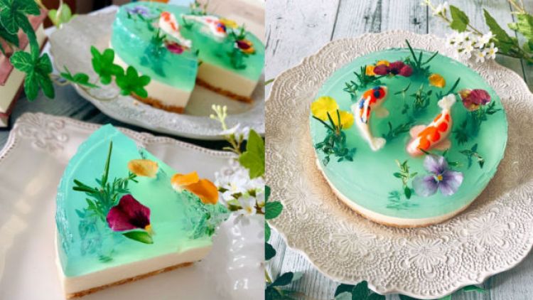 Indahnya cheesecake Jepang bak lukisan! Indahnya cheesecake Jepang bak lukisan!