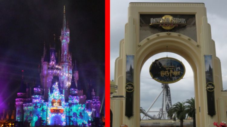 Tokyo Disneyland vs Universal Studio Japan, manakah yang lebih baik Tokyo Disneyland vs Universal Studio Japan, manakah yang lebih baik