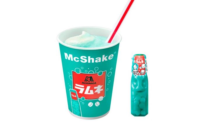 Ramune flavored McShake Ramune flavored McShake