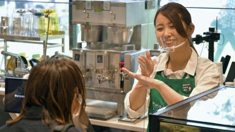 Starbucks Jepang bahasa isyarat japanesestation.com