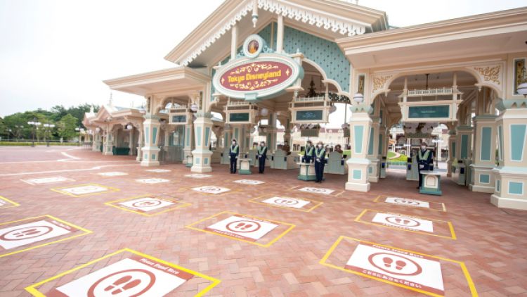 Tokyo Disneyland, Protokol Kesehatan