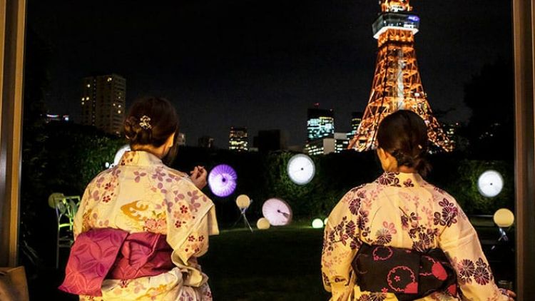 pemandangan Tokyo Tower Pemandangan Tokyo Tower