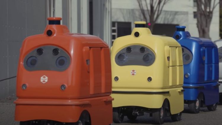 DeliRo Robot DeliRo robot delivery service berita Jepang terkini japanesestation.com