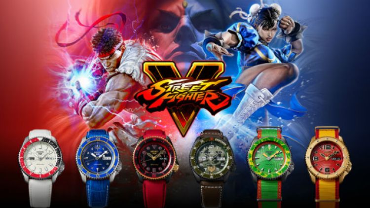 Seiko x Street Fighter V Street Fighter V jam tangan japanesestation.com