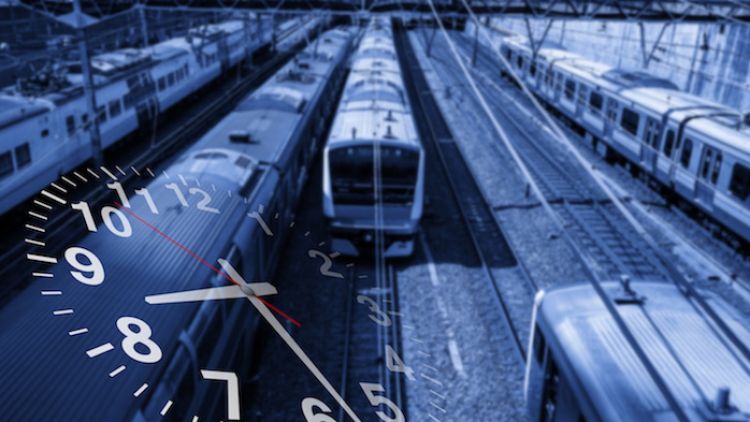 Ilustrasi kereta Jepang yang tepat waktu rahasia sukses orang Jepang japanesestation.com