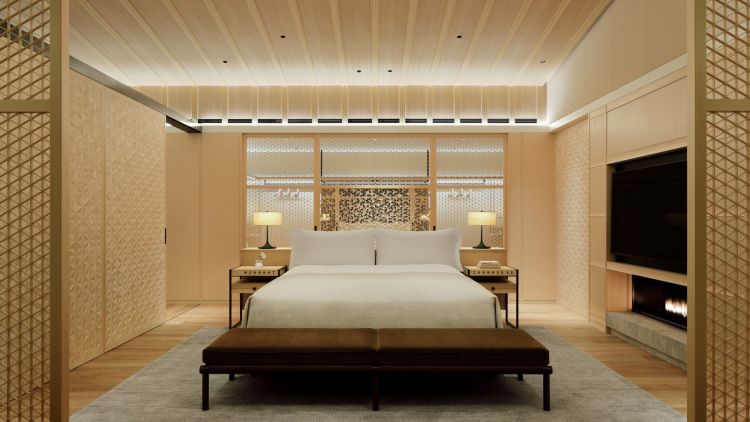 Kamar mewah di Hotel Ritz Carlton Nikko hotel bintang lima Jepang japanesestation.com