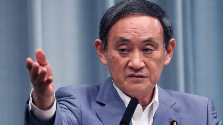 Yoshihide Suga perdana menteri Jepang Yoshihide Suga japanesestation.com