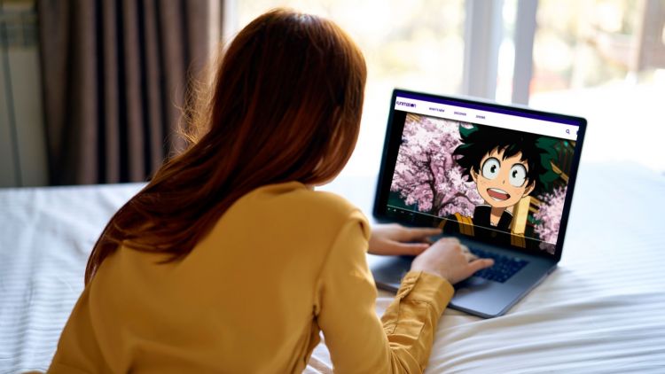 Menonton Anime Laptop