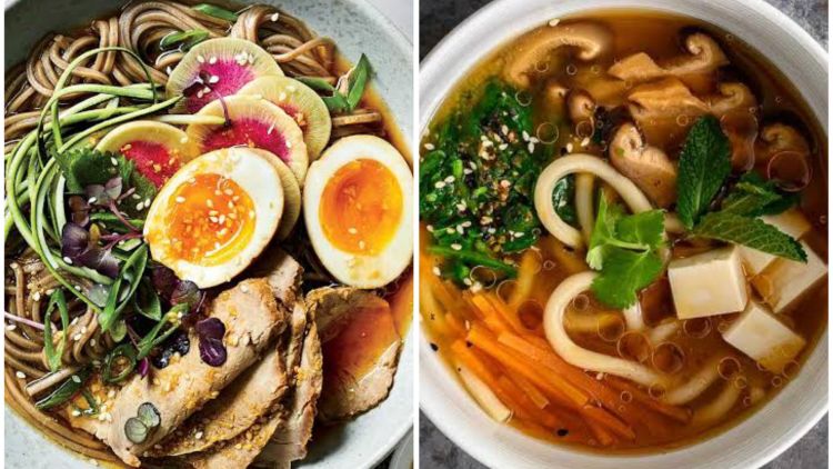 Soba dan Udon mie soba udon