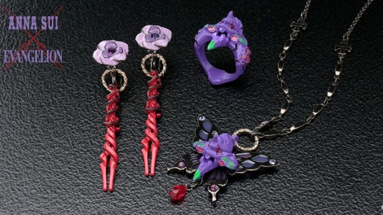 Anna Sui x Evangelion Kolaborasi anna sui dan evangelion hadirkan perhiasan cantik japanesestation.com