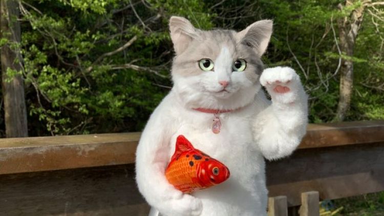 Tas kucing super realistis yang viral di Jepang Tas kucing super realistis yang viral di Jepang
