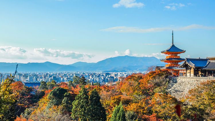 Kyoto, kota tempat universitas swasta Kyoto University of Advanced Science berada