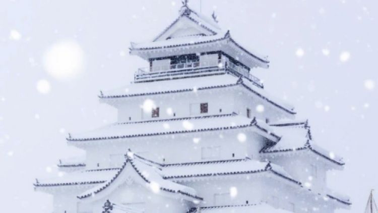 Tsuruga Castle, Twitter.com/@Yuji_48 Tsuruga Castle, Twitter.com/@Yuji_48