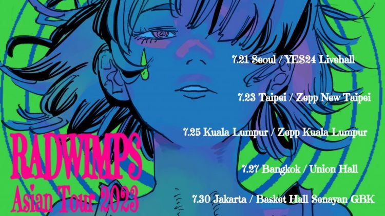 radwimps asian tour 2023 jakarta