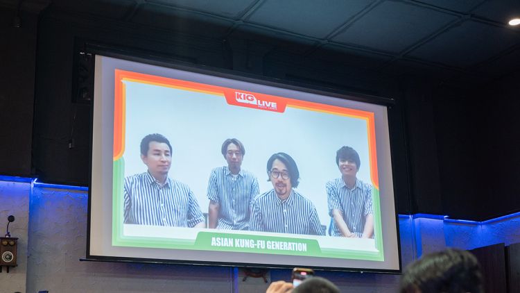 KIG Live menghadirkan Asian Kung-fu Generation