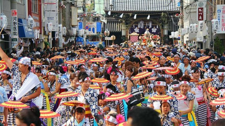 Tenjin Matsuri, Osaka