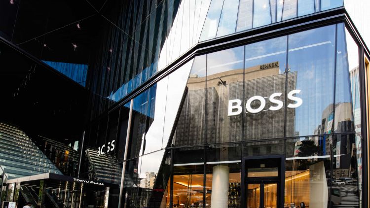 BOSS Ginza Store di Tokyo BOSS Ginza Store di Tokyo