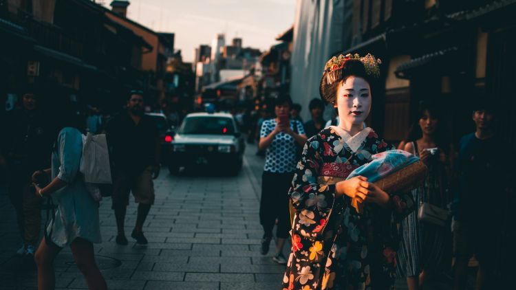 Geisha (unsplash/Han Min T) Geisha (unsplash/Han Min T)