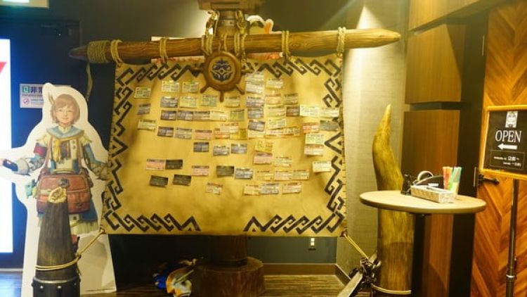 Monster Hunter buka cafe permanen di Osaka (Matt Hodgkins/Anime News Network). Monster Hunter buka cafe permanen di Osaka (Matt Hodgkins/Anime News Network).