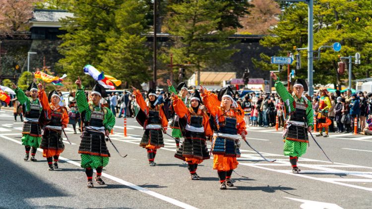 Musha Gyoretsu di Kota Matsue, Prefektur Shimane (Discover Shimane)