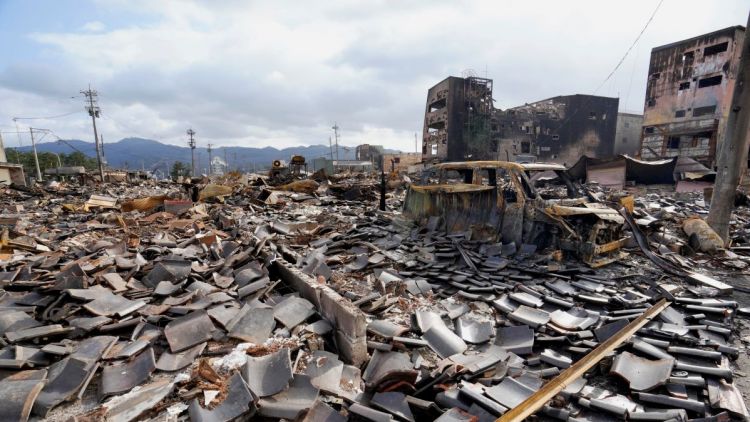 Peristiwa gempa yang melanda Noto Peninsula pada Januari 2024 (Japan Forward). Peristiwa gempa yang melanda Noto Peninsula pada Januari 2024 (Japan Forward).