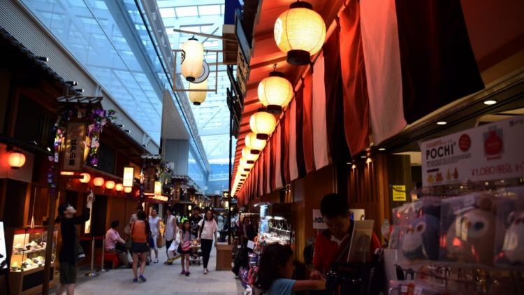 Edo-Koji, area zaman Edo yang ada di Bandara Internasional Haneda (Japan Travel).
