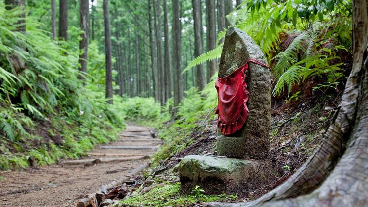 Rute Nakahechi menghubungkan tiga Kuil Besar Kumano (Website/Kumano Kodo)  Rute Nakahechi menghubungkan tiga Kuil Besar Kumano (Website/Kumano Kodo)