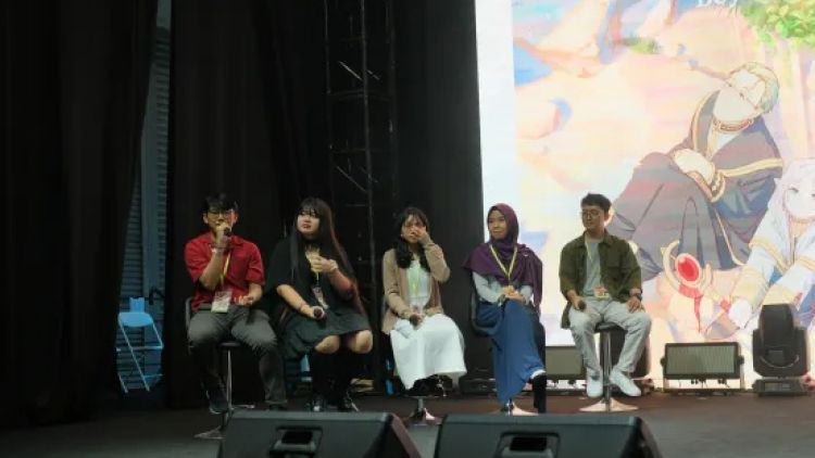 Para pengisi suara Indonesia dalam anime Frieren Beyond Journey's End di sesi Voice Actor Talkshow Para pengisi suara Indonesia dalam anime Frieren Beyond Journey's End di sesi Voice Actor Talkshow